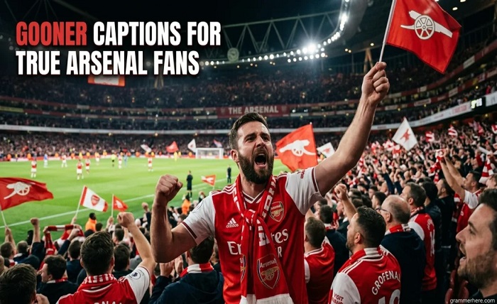 gooner caption